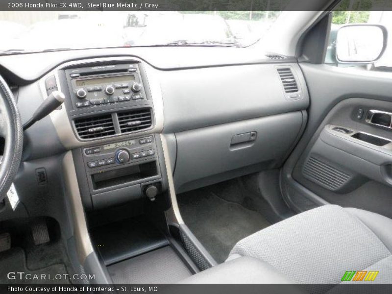 Steel Blue Metallic / Gray 2006 Honda Pilot EX 4WD