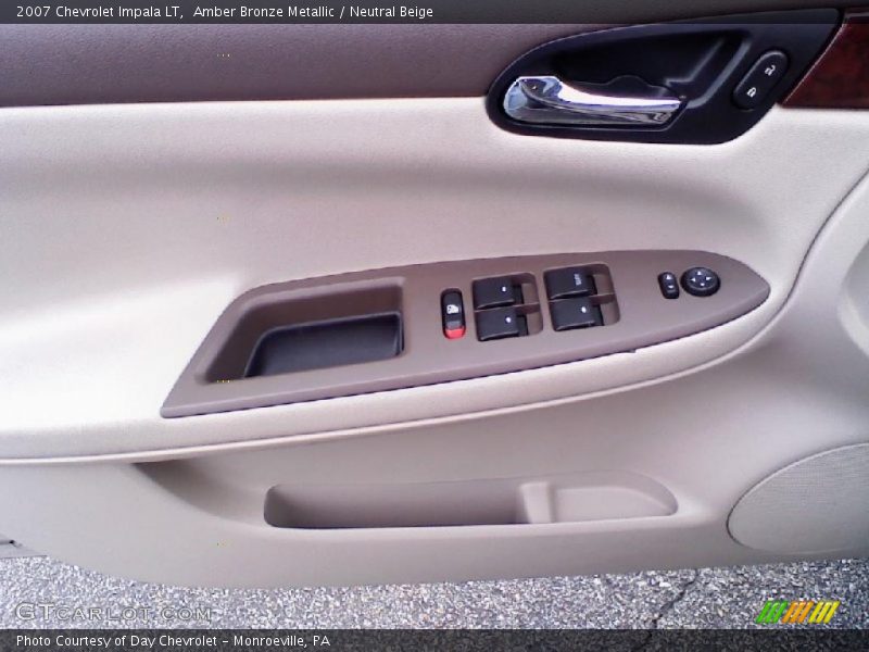 Amber Bronze Metallic / Neutral Beige 2007 Chevrolet Impala LT