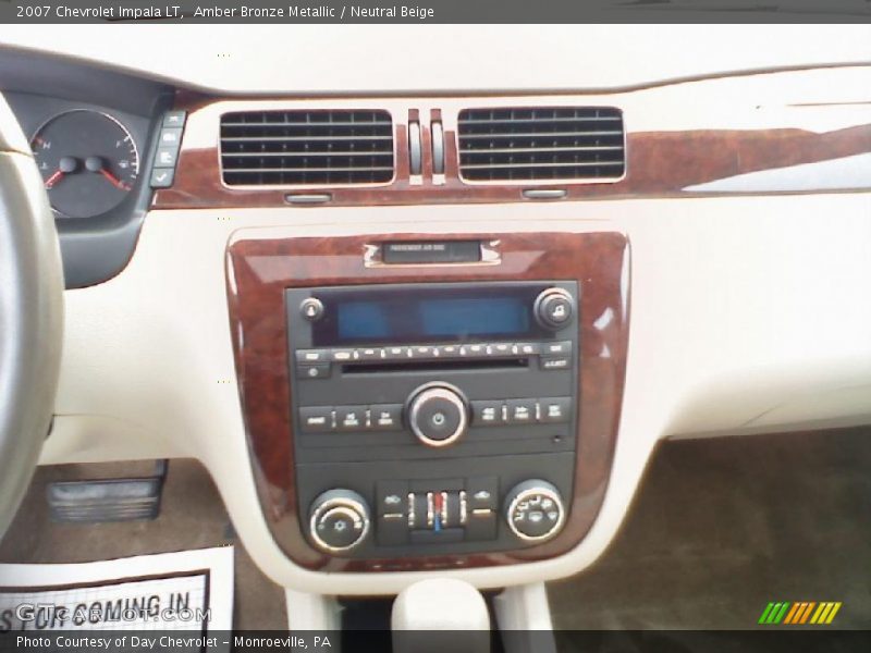 Amber Bronze Metallic / Neutral Beige 2007 Chevrolet Impala LT