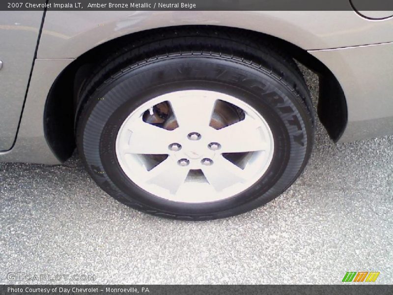 Amber Bronze Metallic / Neutral Beige 2007 Chevrolet Impala LT