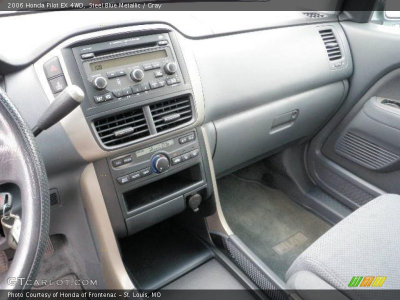 Steel Blue Metallic / Gray 2006 Honda Pilot EX 4WD