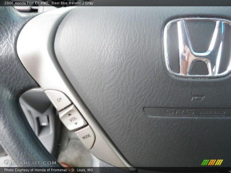 Steel Blue Metallic / Gray 2006 Honda Pilot EX 4WD