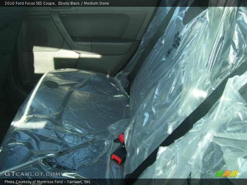 Ebony Black / Medium Stone 2010 Ford Focus SES Coupe