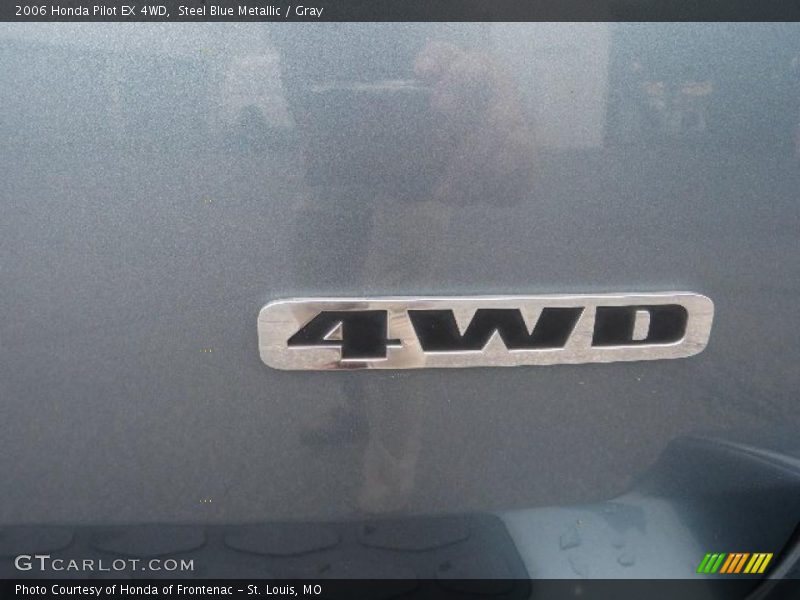 Steel Blue Metallic / Gray 2006 Honda Pilot EX 4WD