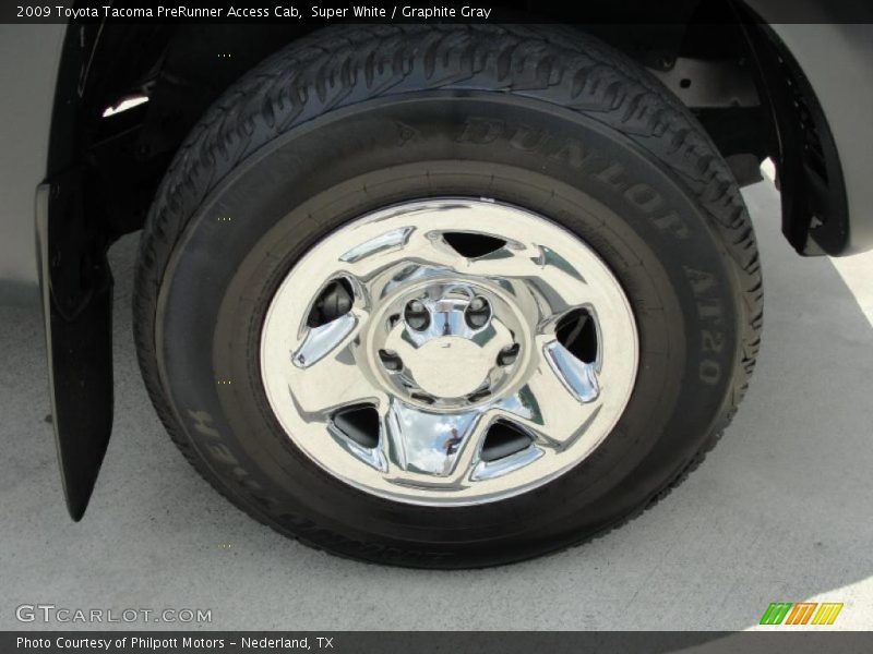 Super White / Graphite Gray 2009 Toyota Tacoma PreRunner Access Cab