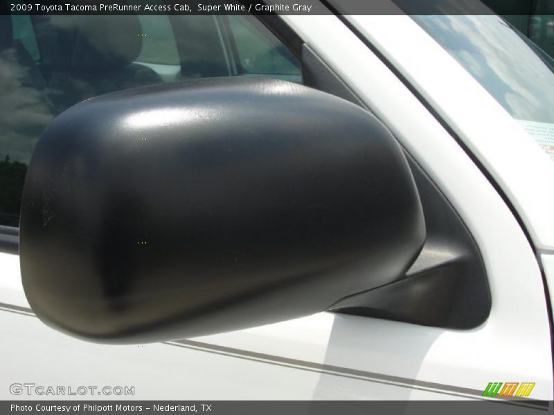Super White / Graphite Gray 2009 Toyota Tacoma PreRunner Access Cab