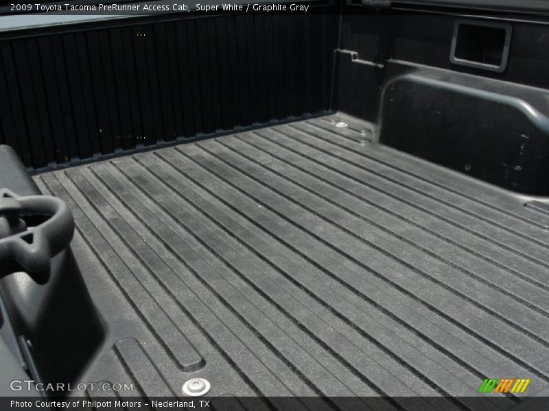 Super White / Graphite Gray 2009 Toyota Tacoma PreRunner Access Cab