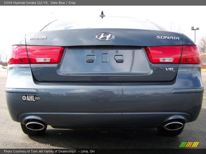 Slate Blue / Gray 2009 Hyundai Sonata GLS V6