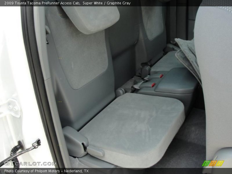Super White / Graphite Gray 2009 Toyota Tacoma PreRunner Access Cab
