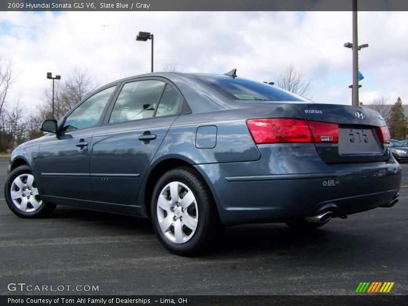 Slate Blue / Gray 2009 Hyundai Sonata GLS V6