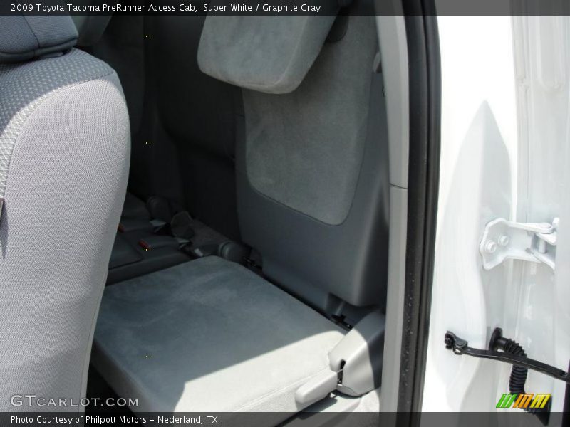 Super White / Graphite Gray 2009 Toyota Tacoma PreRunner Access Cab