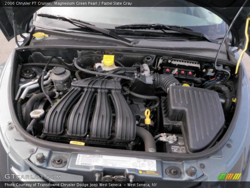 Magnesium Green Pearl / Pastel Slate Gray 2006 Chrysler PT Cruiser