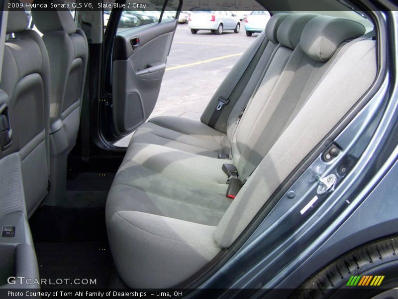 Slate Blue / Gray 2009 Hyundai Sonata GLS V6