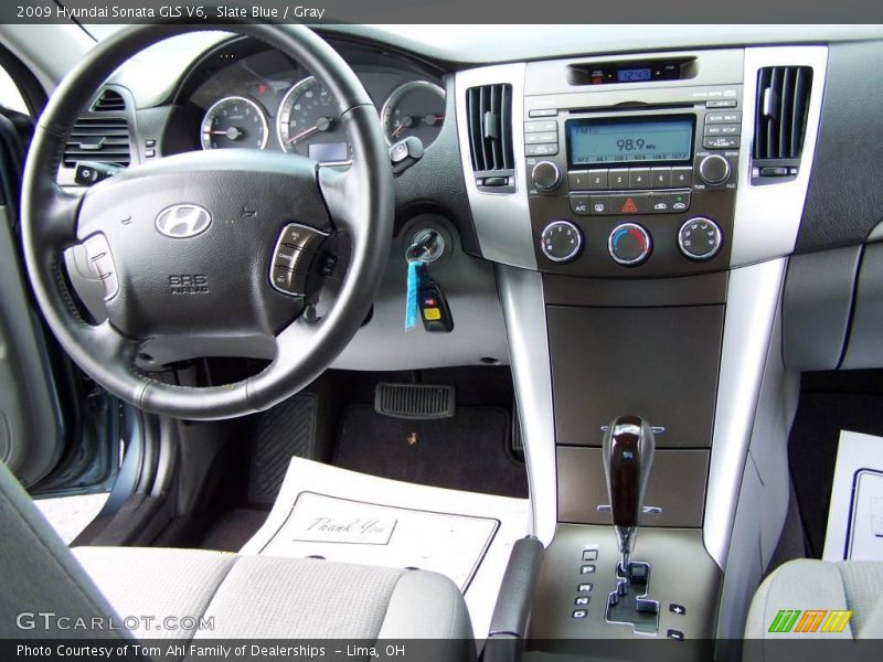 Slate Blue / Gray 2009 Hyundai Sonata GLS V6