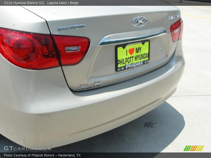 Laguna Sand / Beige 2010 Hyundai Elantra GLS