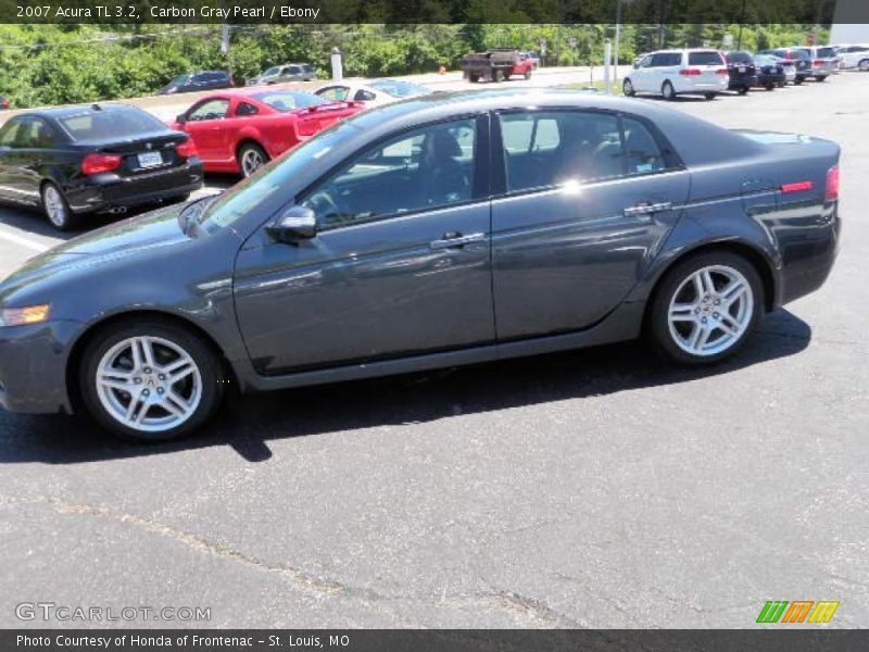 Carbon Gray Pearl / Ebony 2007 Acura TL 3.2