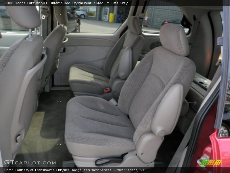 Inferno Red Crystal Pearl / Medium Slate Gray 2006 Dodge Caravan SXT