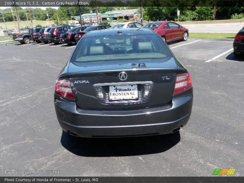 Carbon Gray Pearl / Ebony 2007 Acura TL 3.2
