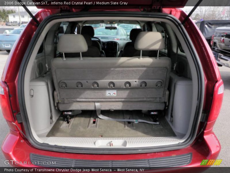 Inferno Red Crystal Pearl / Medium Slate Gray 2006 Dodge Caravan SXT
