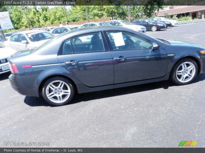 Carbon Gray Pearl / Ebony 2007 Acura TL 3.2