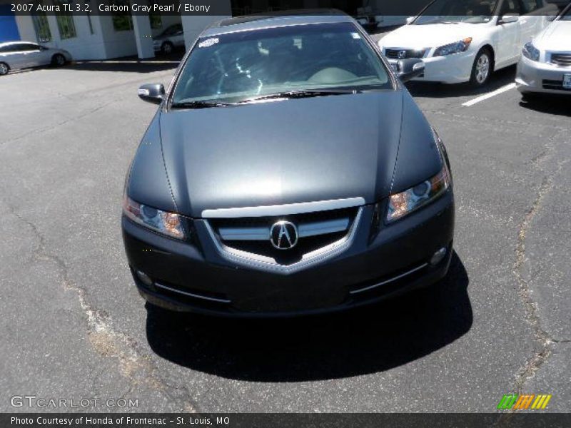 Carbon Gray Pearl / Ebony 2007 Acura TL 3.2