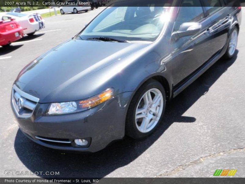 Carbon Gray Pearl / Ebony 2007 Acura TL 3.2