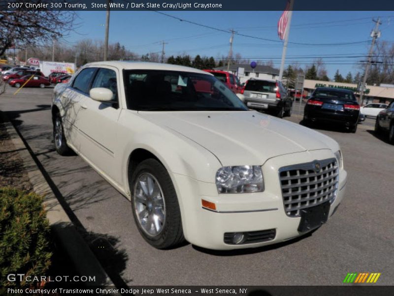 Stone White / Dark Slate Gray/Light Graystone 2007 Chrysler 300 Touring