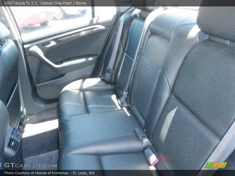 Carbon Gray Pearl / Ebony 2007 Acura TL 3.2