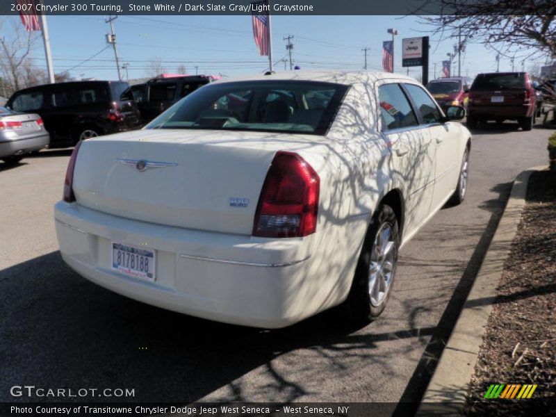 Stone White / Dark Slate Gray/Light Graystone 2007 Chrysler 300 Touring