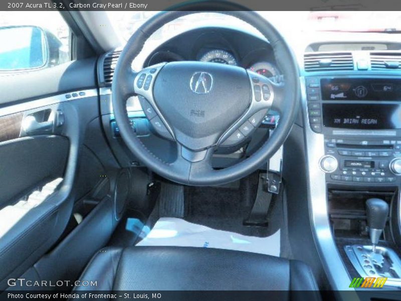Carbon Gray Pearl / Ebony 2007 Acura TL 3.2