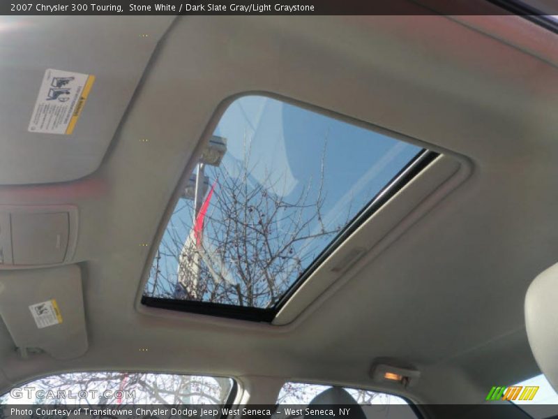 Stone White / Dark Slate Gray/Light Graystone 2007 Chrysler 300 Touring
