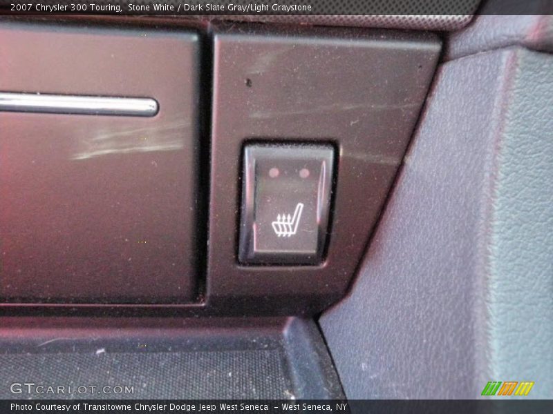 Stone White / Dark Slate Gray/Light Graystone 2007 Chrysler 300 Touring