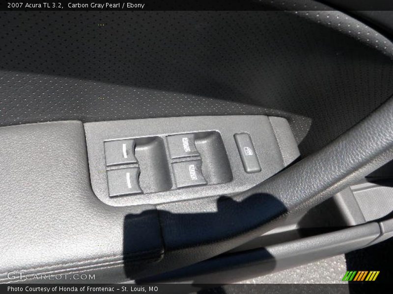 Carbon Gray Pearl / Ebony 2007 Acura TL 3.2