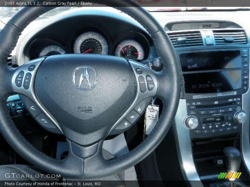 Carbon Gray Pearl / Ebony 2007 Acura TL 3.2