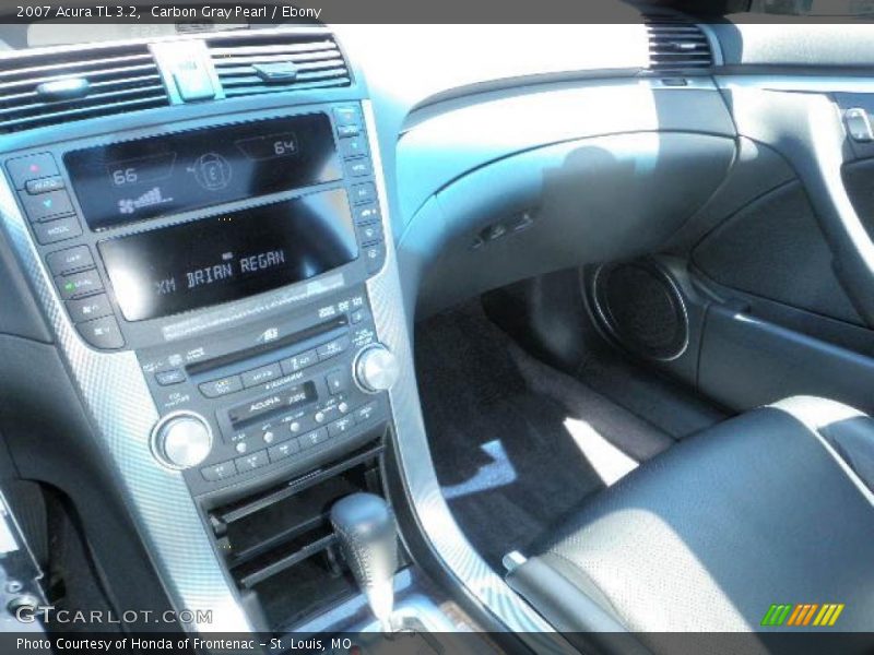 Carbon Gray Pearl / Ebony 2007 Acura TL 3.2