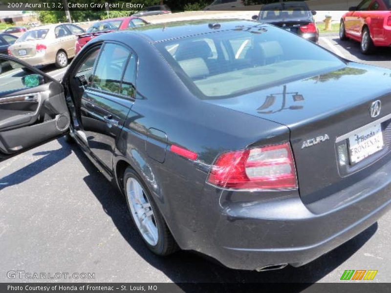 Carbon Gray Pearl / Ebony 2007 Acura TL 3.2