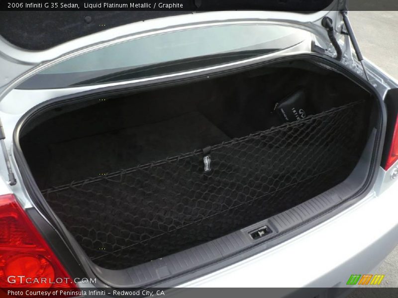 Liquid Platinum Metallic / Graphite 2006 Infiniti G 35 Sedan