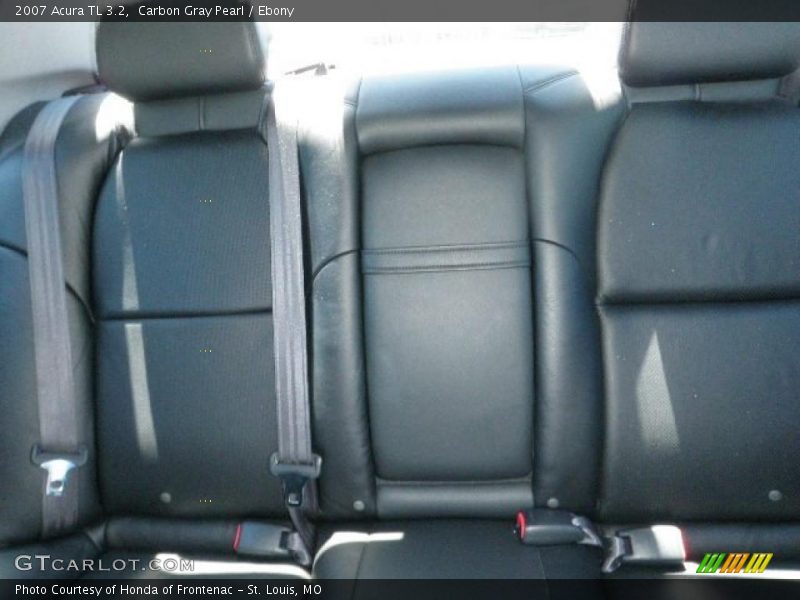 Carbon Gray Pearl / Ebony 2007 Acura TL 3.2