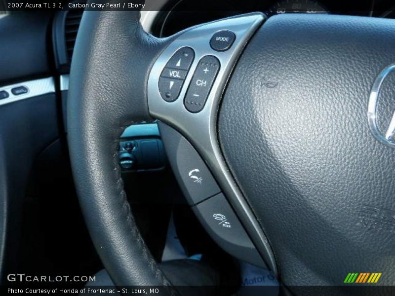 Carbon Gray Pearl / Ebony 2007 Acura TL 3.2