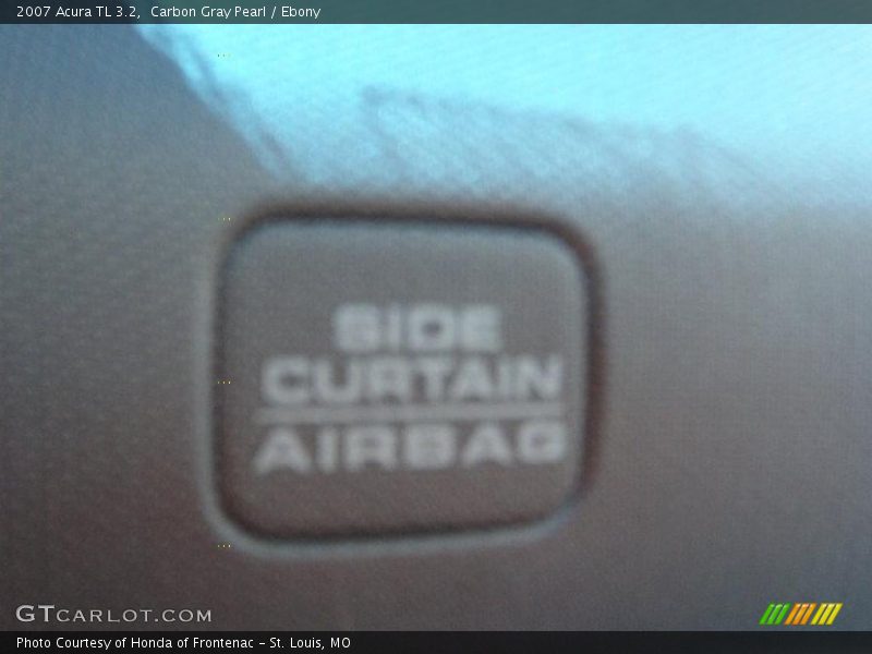 Carbon Gray Pearl / Ebony 2007 Acura TL 3.2