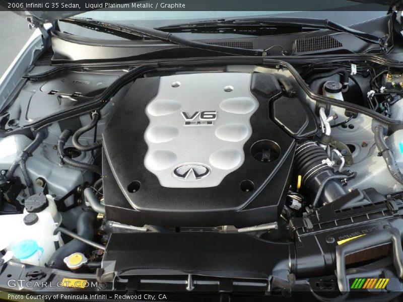 Liquid Platinum Metallic / Graphite 2006 Infiniti G 35 Sedan