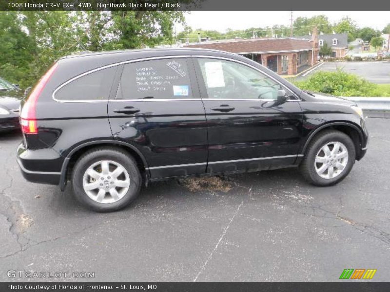 Nighthawk Black Pearl / Black 2008 Honda CR-V EX-L 4WD