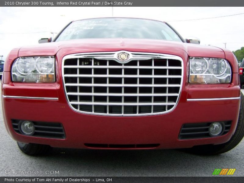 Inferno Red Crystal Pearl / Dark Slate Gray 2010 Chrysler 300 Touring