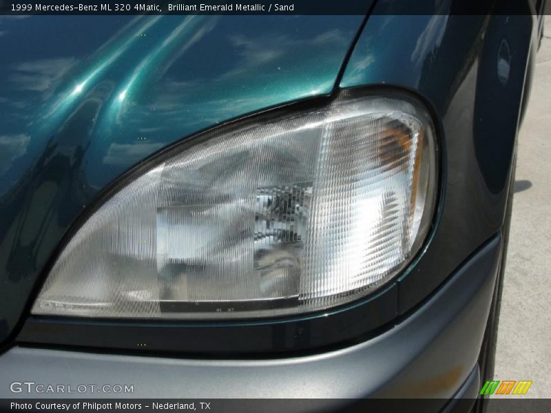 Brilliant Emerald Metallic / Sand 1999 Mercedes-Benz ML 320 4Matic