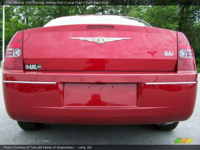 Inferno Red Crystal Pearl / Dark Slate Gray 2010 Chrysler 300 Touring