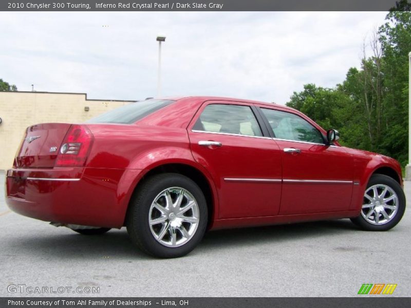 Inferno Red Crystal Pearl / Dark Slate Gray 2010 Chrysler 300 Touring