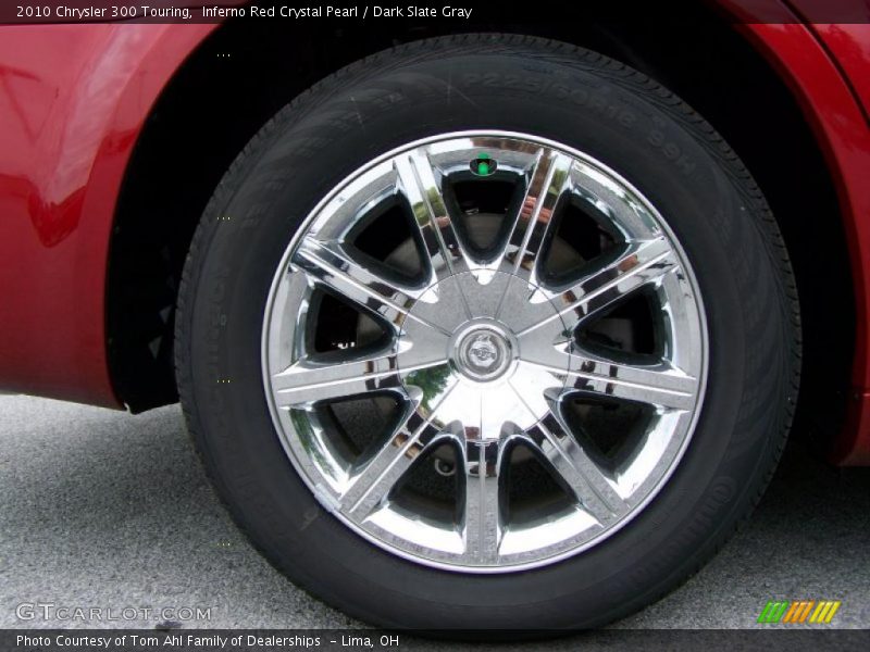Inferno Red Crystal Pearl / Dark Slate Gray 2010 Chrysler 300 Touring