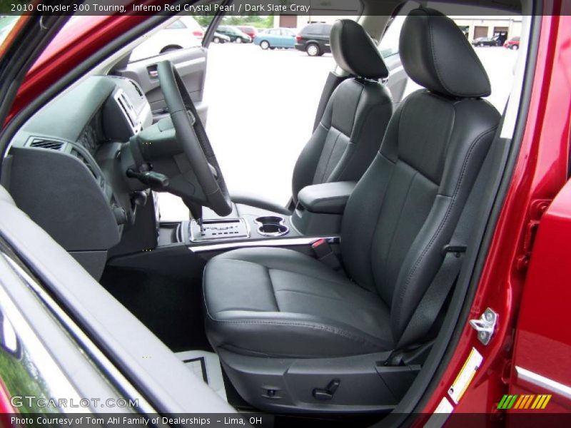 Inferno Red Crystal Pearl / Dark Slate Gray 2010 Chrysler 300 Touring
