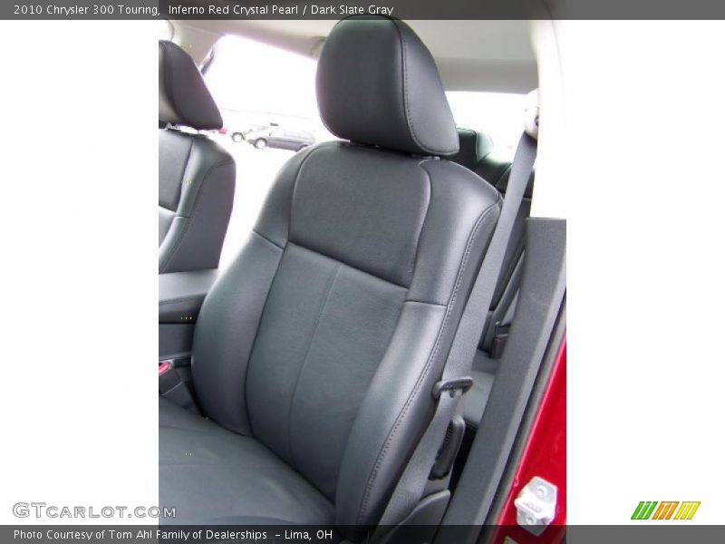 Inferno Red Crystal Pearl / Dark Slate Gray 2010 Chrysler 300 Touring