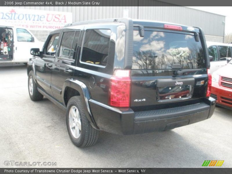 Black / Medium Slate Gray 2006 Jeep Commander 4x4